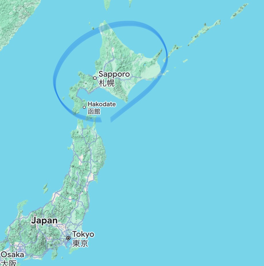 region map